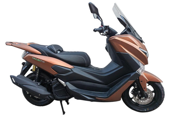 Скутер VENTO (VMC) MAX RS (150) (инжекторный впрыск, дисковый передний /задний торм., ABS) (ЭПТС) MATT BROWN/MATT BLACK pitbikemarket.ru