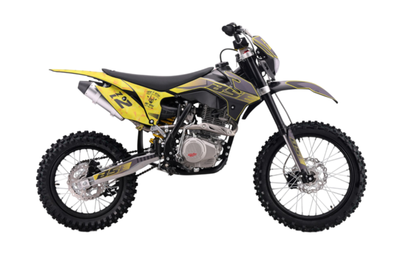 Кроссовый мотоцикл BSE Z2 L 21\18 Split Yellow pitbikemarket.ru